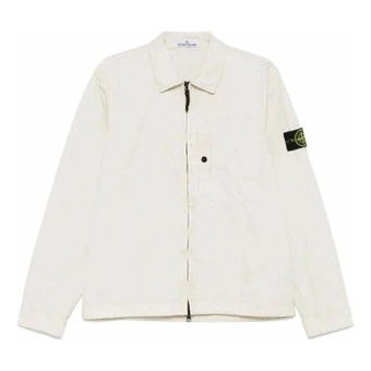 Куртка STONE ISLAND мужская с логотипом светло-коричневая | Китай.рф