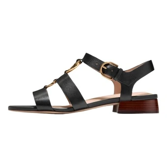 Римские сандалии COLE HAAN Woman кожанные черные | Китай.рф