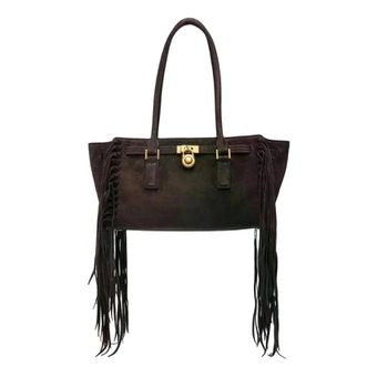 Сумка через плечо MICHAEL KORS Hamilton PU малая шоколадная | Китай.рф