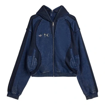 Куртка adidas Originals x THUG CLUB с капюшоном и молнией | Китай.рф