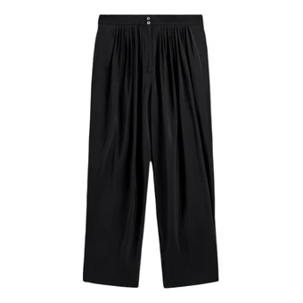 Брюки женские COS Casual Black Moderate Straight Fit Pants | Китай.рф