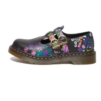 Ботинки Dr.Martens 8065 женские кожаные на каблуке | Китай.рф