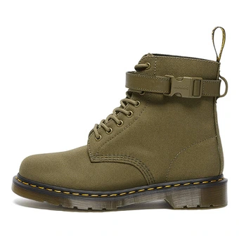 Ботинки Dr. Martens 1460 коллаборация с Futura, оливковый | Китай.рф