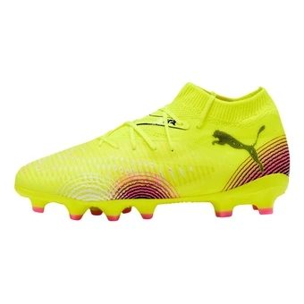 Детские футбольные бутсы PUMA FUTURE 8 PRO, средняя высота, желто-черные | Китай.рф