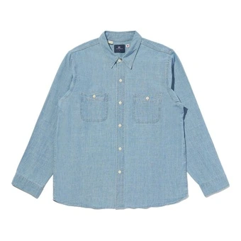 Рубашка Levi's BLUETAB™ мужская джинсовая с французским воротником | Китай.рф