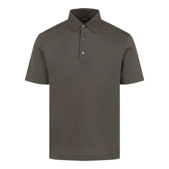 Поло рубашка Zegna SS26 мужская хлопковая | Китай.рф