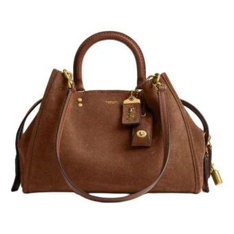 Сумка Coach Rogue 31 из кожи с золотой фурнитурой | Китай.рф