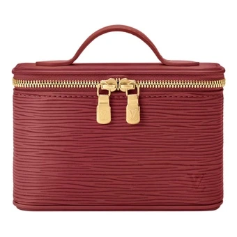 Косметичка LOUIS VUITTON NICE BEAUTY женская бордовая | Китай.рф