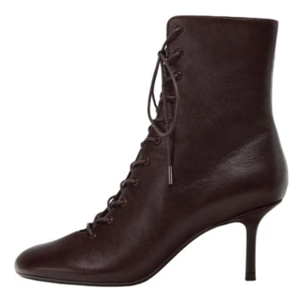 Сапоги короткие ZARA овчина женские | Китай.рф