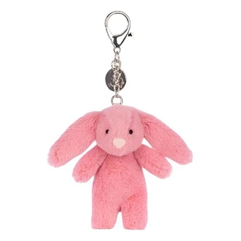 Игрушка JELLYCAT Зайка розовая подвеска 8 см | Китай.рф