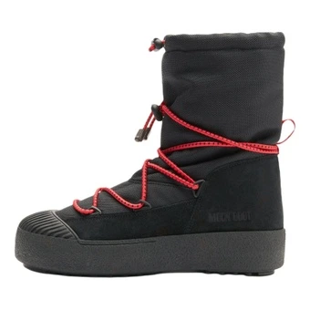 Зимние ботинки Moon Boot Comfort Classic Short мужские черные | Китай.рф