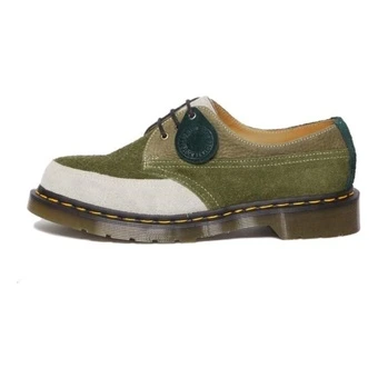Ботинки Dr. Martens 1461 женские военные зеленые | Китай.рф