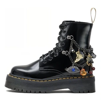 Ботинки Marc Jacobs x Dr. Martens женские черные | Китай.рф