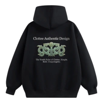 Толстовка CLOT X CLOTEE с капюшоном серая унисекс | Китай.рф