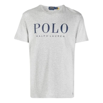Футболка Polo Ralph Lauren logo-print T-shirt, мужская, темно-серая | Китай.рф