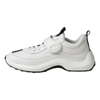Кроссовки HERMES Loop из телячьей кожи, белые, мужские | Китай.рф