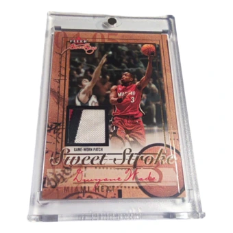Спортивная карточка FLEER Уэйда 2004 NBA, патч-версия | Китай.рф