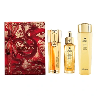 Набор для ухода за кожей лица Guerlain Abeille Royale, 3 предмета (30 мл + 30 мл + 150 мл) | Китай.рф
