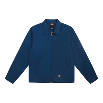 Куртка Dickies мужская с отложным воротником удлиненная голубая | Китай.рф