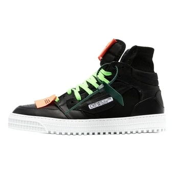 Кроссовки OFF-WHITE Off Court высокие черные | Китай.рф
