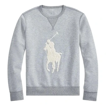 Толстовка Polo Ralph Lauren FW23 Gray | Китай.рф