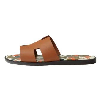 Шлепанцы Hermes Izmir из кожи | Китай.рф