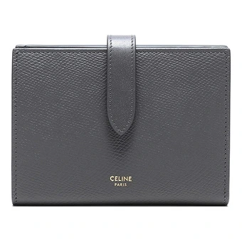 Кошелек CELINE женский, кожаный, серый | Китай.рф