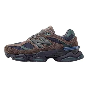 Кроссовки New Balance 9060 зеленые и коричневые | Китай.рф