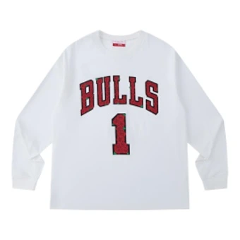 Футболка Mitchell Ness x NBA с принтом Деррика Роуза, унисекс | Китай.рф