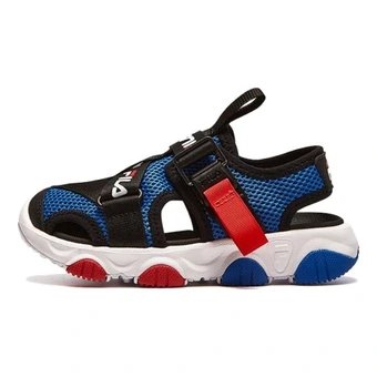 Детские сандалии FILA KIDS черно-синие удобные для малышей | Китай.рф