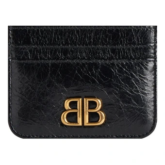 Картхолдер Balenciaga Monaco женский с фурнитурой BB | Китай.рф