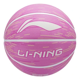 Баскетбольный мяч Li Ning BadFive Flowing Shadows Collection Rubber Basketball White Pink Size 7.5 Training Competition Unisex | Китай.рф