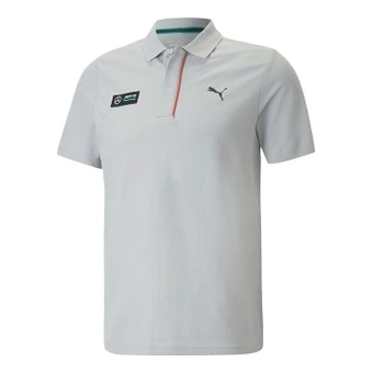 Поло рубашка PUMA Mercedes Amg серая | Китай.рф