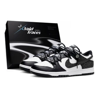 Кроссовки для скейтборда Nike Dunk мужские низкие черно-белые | Китай.рф