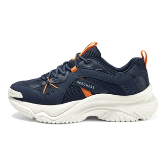 Кроссовки Skechers для бега, мужские, сине-оранжевые | Китай.рф
