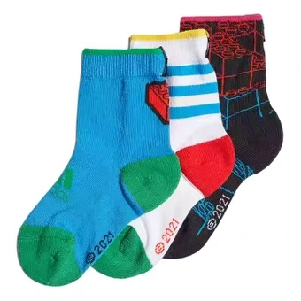 Носки adidas детские дышащие, 3 пары | Китай.рф