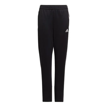 Спортивные брюки adidas AEROREADY чёрно-белые трикотажные подростковые | Китай.рф