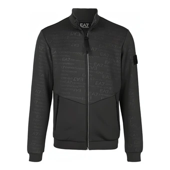 Куртка EMPORIO ARMANI FW22 с логотипом мужская черная | Китай.рф