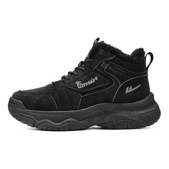Кроссовки Warrior Black Warrior высокие утеплённые мужские | Китай.рф