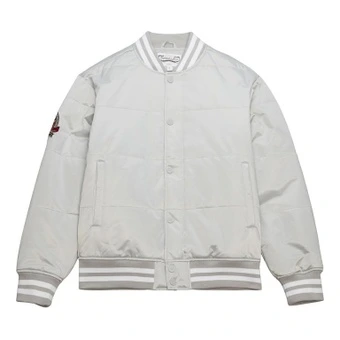 Куртка Mitchell Ness BRANDED ENERGY Men's Light Gray | Китай.рф