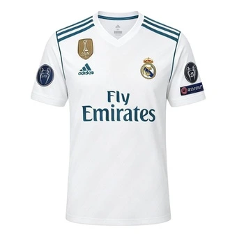 Футбольная майка adidas Real Madrid 17/18 сезон, домашняя, Криштиану Роналду №7 | Китай.рф