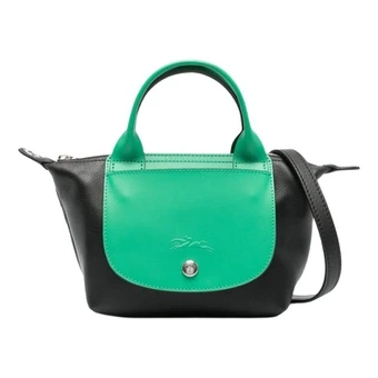 Сумка LONGCHAMP Le Pliage Xtra Tote зелено-черная | Китай.рф