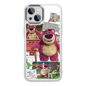 Чехол Disney Клубника Мишка для Apple iPhone с защитой камеры | Китай.рф