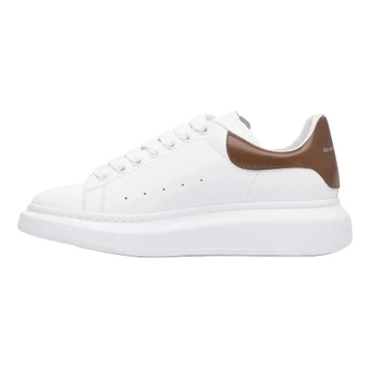 Кроссовки Alexander McQueen Oversized бело-коричневые | Китай.рф