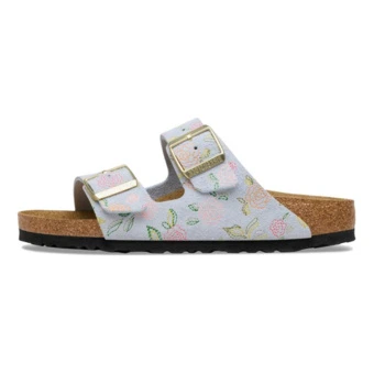 Шлепанцы Birkenstock Arizona узкие, голубой цвет | Китай.рф