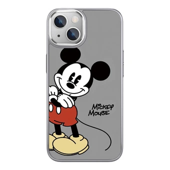 Чехол для телефона Disney с Микки Маусом, TPC + закаленное стекло, для Apple iPhone 16/15/14/13/12/11 | Китай.рф