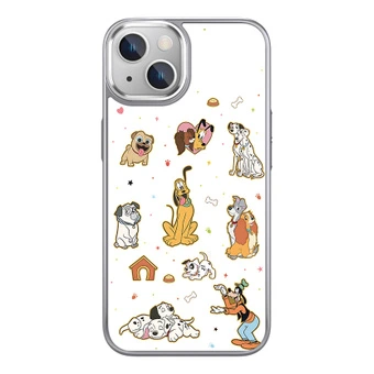 Чехол Disney для iPhone с героями «101 далматинец», стеклянный, матовый | Китай.рф