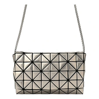 Сумка ISSEY MIYAKE PLATINUM COFFRET с треугольным ромбовидным узором, цвет бронзовый | Китай.рф