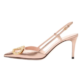 Туфли на каблуке Valentino Garavani Vlogo Signature из овечьей кожи 8 см женские | Китай.рф