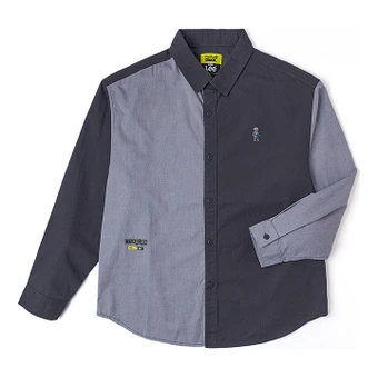 Рубашка Lee FW25 MIGHTY JAXX коллаборация унисекс с воротником | Китай.рф